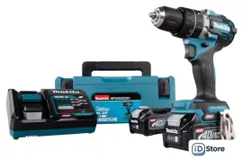 Ударная дрель-шуруповерт Makita HP002GD201 (с 2-мя АКБ, кейс)