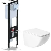 Унитаз подвесной Saniteco KW-99048 Ани Пласт WCP4141