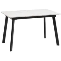 Обеденный стол Stool Group Batu new 120-160x80x76 (азул оникс/черный)