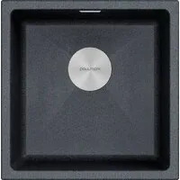 Кухонная мойка Paulmark IT-Granit Lumi 45 Uni LU45-DG (темно-серый/графит)