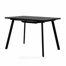 Стол Саен 17 Пластик Лемарк 0402 GR/черный муар (120х80) R40
