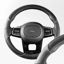 Оплетка SKYWAY Combo-12 M Черно/серая экокожа