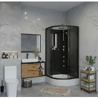 Душевая кабина Niagara NG-6501-14BKTG 90x90x200