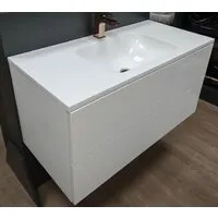 Мебель для ванных комнат Vela Тумба под умывальник Vela Бланка 100П (открывание нажатием) TU27074