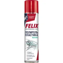 Полироль пластика Felix аэрозоль Яблоко 400мл