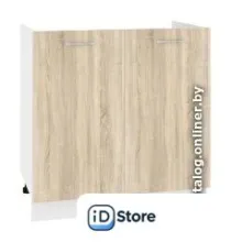 Шкаф напольный Кортекс-мебель Корнелия Лира НШ80м (дуб сонома)