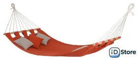 Дачный гамак Гамак-Бай с брусками морковный SB392DP