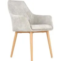 Стул с подлокотниками Halmar K287 (серый)