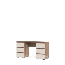 Стол письменный Хелен ПС-02 - Дуб Крафт табачный/Кашемир (Стендмебель)