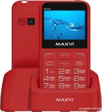 Кнопочный телефон Maxvi B231ds (красный)