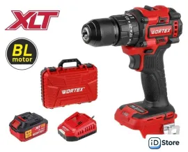 Ударная дрель-шуруповерт Wortex BD 2030-1 Li XLT SET (с 1-м АКБ, кейс)