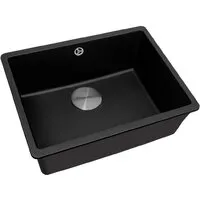 Кухонная мойка ZorG Fast 54 Premium black metallic