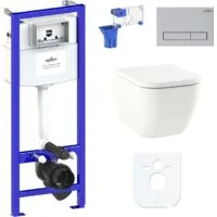 Унитаз подвесной Lavinia Boho Relfix One Compacto 7 в 1 87040063 (матовый пластик)