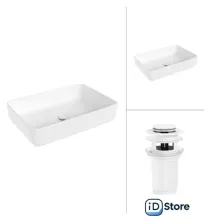 Умывальник Lauter 21487-50 клапан 21190W