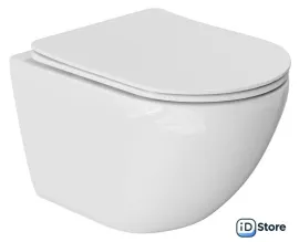 Унитаз подвесной White Wave Meridian Tornado Flush (белый глянец)