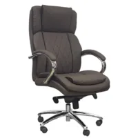 Офисное кресло SitUp MARSEL Chrome PU dark brown
