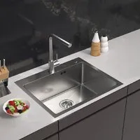 Кухонная мойка ARFEKA Eco AR 600500 Satin Decor Volcanic Rock