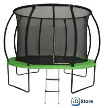 Батут Atlas Sport 312 см - 10ft Master (с лестницей, зеленый)