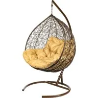 Подвесное кресло BiGarden Gemini (коричневый/бежевый)