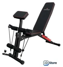 Силовая скамья Calviano 1003 (черный/красный)