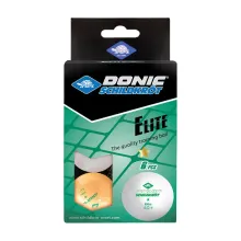 Мячики для н/тенниса DONIC ELITE 1 40 6 штук, белый оранжевый