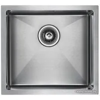 Кухонная мойка Paulmark Aller 48 Uni PM804844-BS (стальной/брашированная сталь)