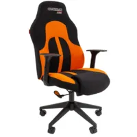 Кресло геймерское CHAIRMAN Game 11 (ткань черный/оранжевый)