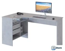 Стол Сокол СПм-25 (левый, бетон)