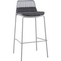 Стул Stool Group Louran с подушкой D-012H-75 (серый)
