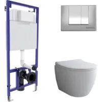 Унитаз подвесной Berges Wasserhaus Okus Toma Slim SO Novum525 S3 043267