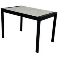 Обеденный стол M-City Этно 112 / 480M06209 (сабия/черный каркас)