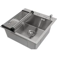 Кухонная мойка ARFEKA ECO AR мойка 500500, роллер-мат, дозатор SATIN