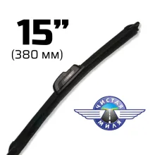 Щетка стеклоочистителя бескаркасная Чистая миля CM15B 380мм