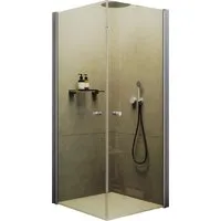 Душевой уголок MaybahGlass MGY-1292-5 (бесцветное стекло/хром матовый)