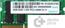 Оперативная память Apacer 8GB DDR3 SO-DIMM PC3-12800 (AS08GFA60CATBGC)