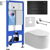 Унитаз подвесной Roxen StounFix Dual Fresh 968211