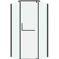 Душевой уголок Grossman Pragma 100x100x195 302.K33.03.1010.42.00 (графит сатин/прозрачное стекло)