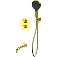 Смеситель Whitecross Y YSET10TOPGL (золото)