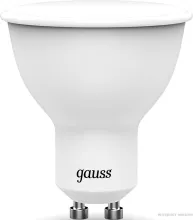 Светодиодная лампочка Gauss MR16 GU10 6Вт 6500К RGBWдимирование LED