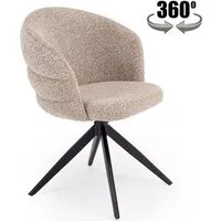 Стул Halmar K604 (бежевый/черный)