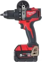 Ударная дрель-шуруповерт Milwaukee M18 BLPD2-502X 4933464517 (с 2-мя АКБ 5 Ач, кейс)