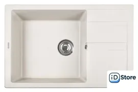 Кухонная мойка ZorG Apollo 78 (белый камень)