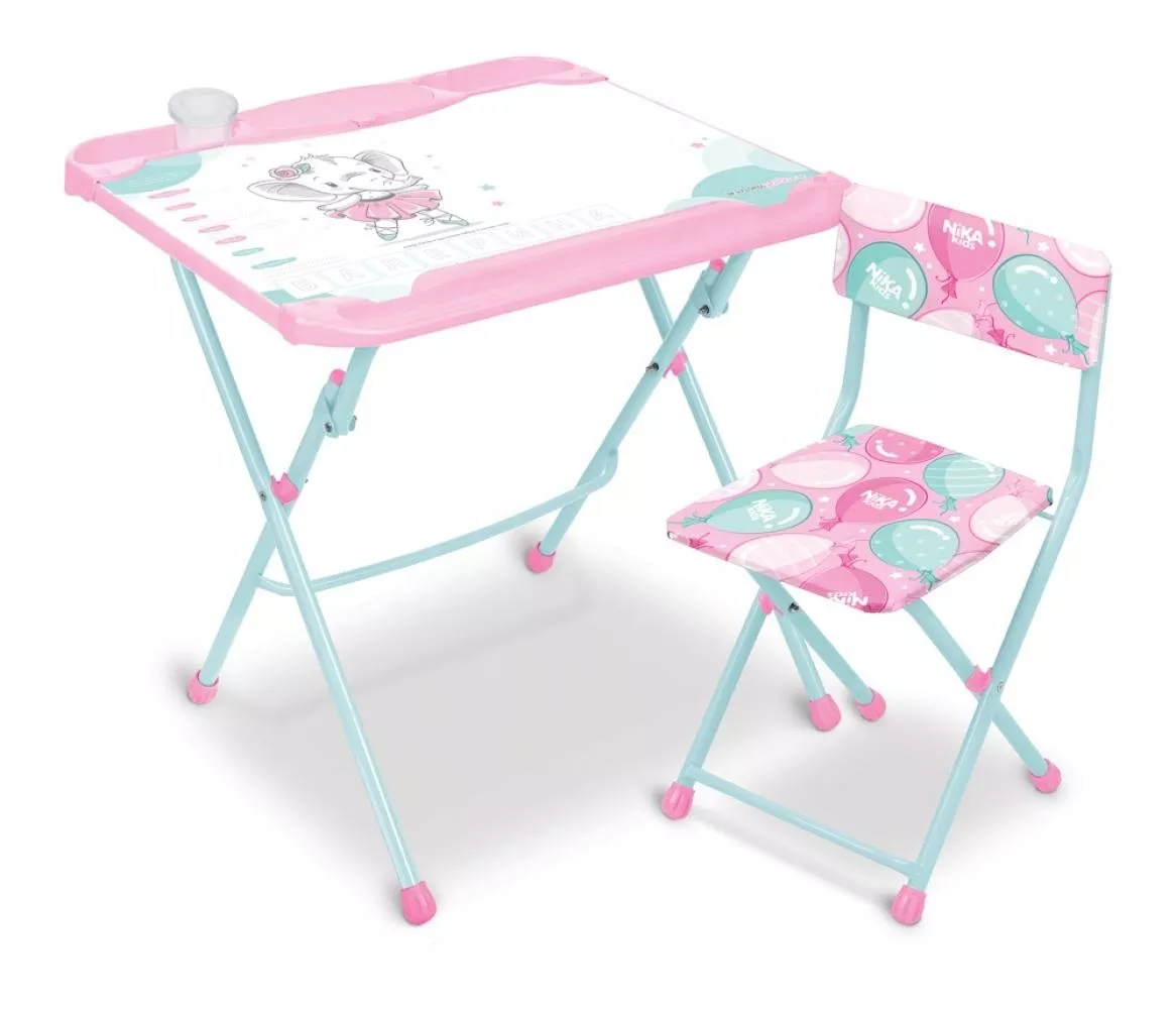 Комплект детской мебели Ника Балерина (стол  парта  мольберт)