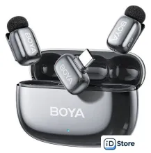Радиосистема BOYA Mini 2-02 (серебристый)