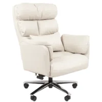 Кресло офисное CHAIRMAN 433 (экокожа бежевая)