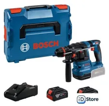 Перфоратор Bosch GBH 18V-22 X Professional 0611924181 (с 2-мя АКБ, кейс, с переходником на евровилку)