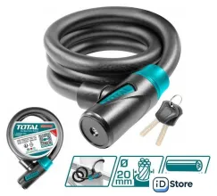 Тросовый велосипедный замок Total TBK12012