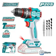 Ударная дрель-шуруповерт Total TIDLI206681 (без АКБ)