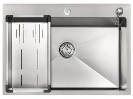 Кухонная мойка ARFEKA ECO AR 70х50CL AR GDS AR (Satin Decor)