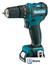 Дрель-шуруповерт Makita DF332DWME (с 2-мя АКБ, кейс)